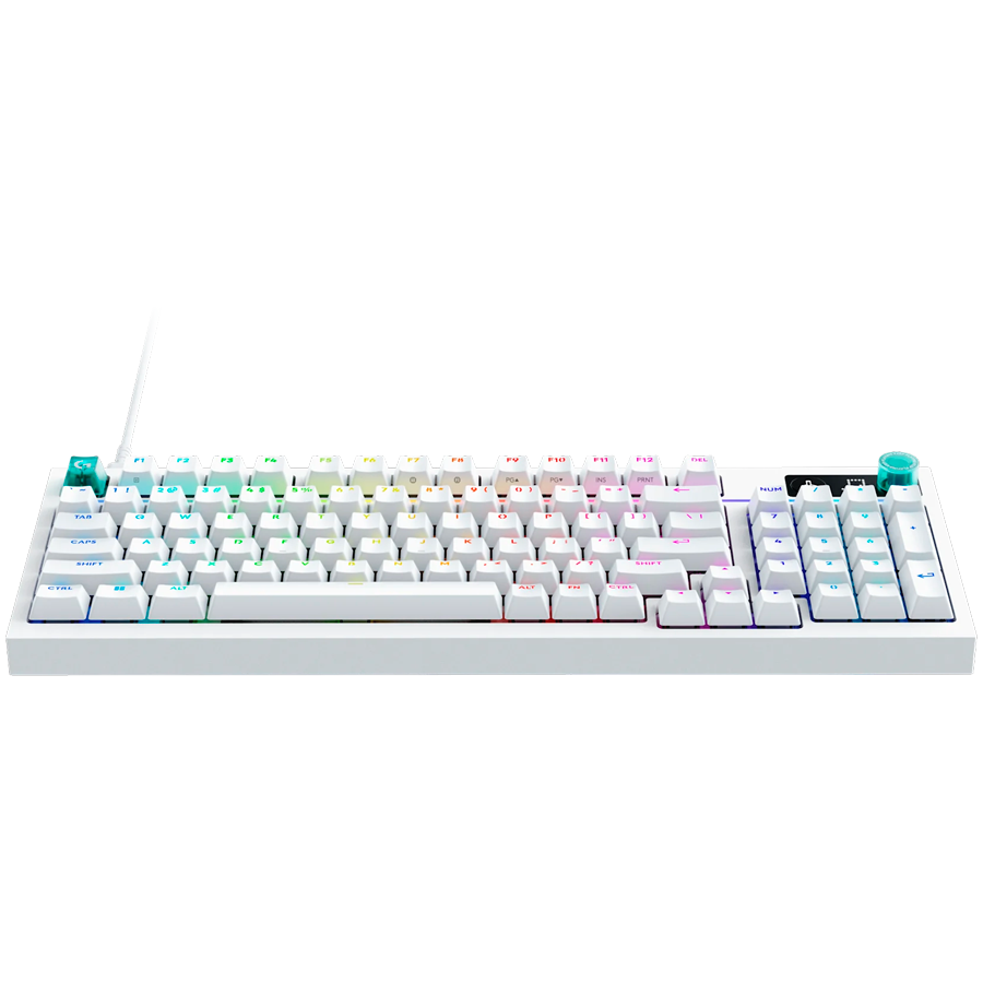 LOGITECH G316 X 98 Wired Gaming Keyboard - WHITE - US INT'L - USB - EMEA28i - 935 - TACTILE - Image 2