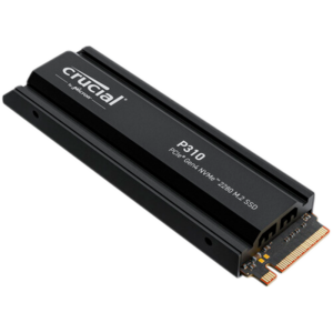 Crucial P310 1TB PCIe Gen4 2280 NVMe M.2 SSD with heatsink