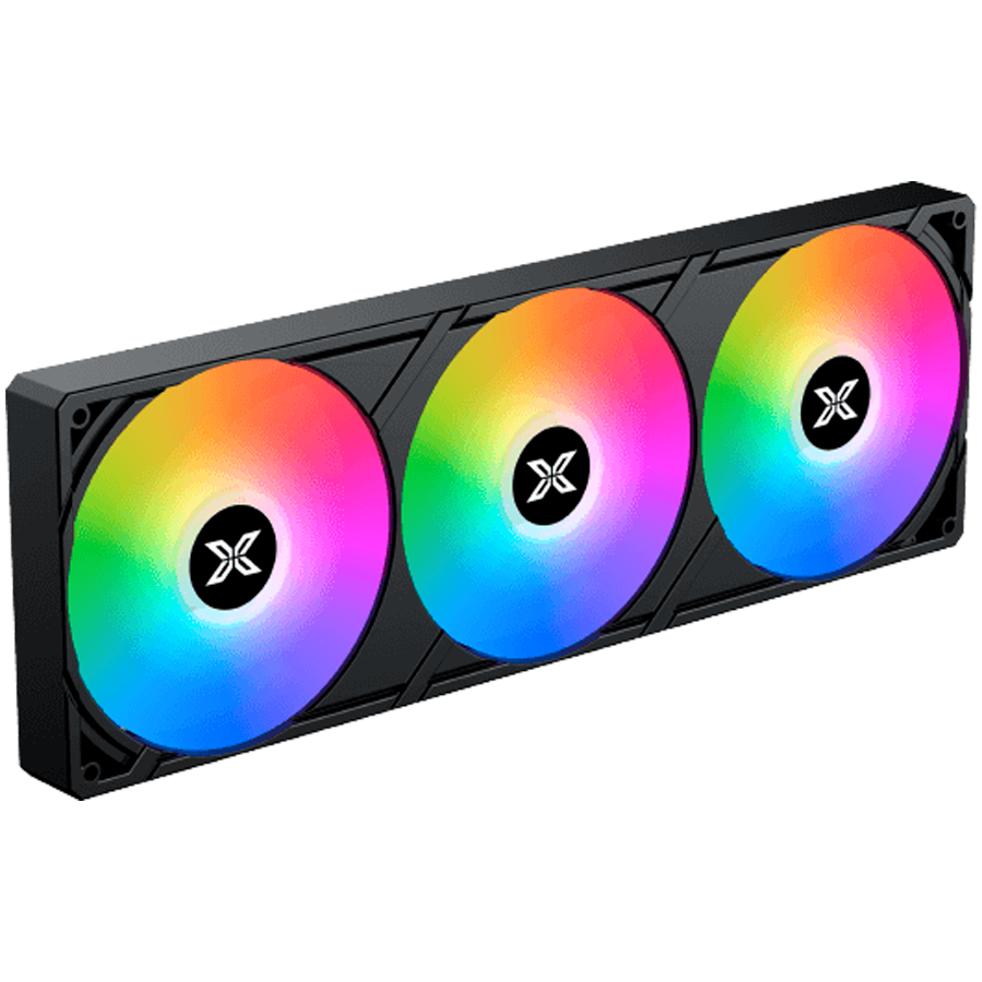 Xigmatek LK Pro 360 Digital (BK AIO,Digital LCD Pump & 360mm PWM Fan,Mini ARGB Controller,Intel & AMD & 20xx) - Image 3