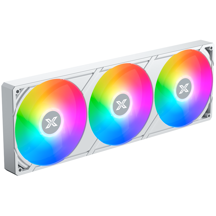 Xigmatek LK Pro 360 Digital Arctic (WH AIO,Digital LCD Pump & 360mm PWM Fan,Mini ARGB Controller,Intel & AMD & 20xx) - Image 3