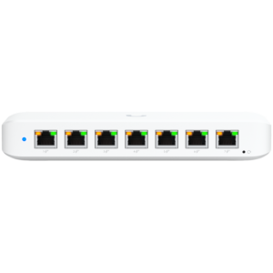 Ubiquiti USW-Ultra-60W Layer 2, 8-port GbE PoE switch: 7x GbE PoE+ output ports, GbE port with optional PoE++ input