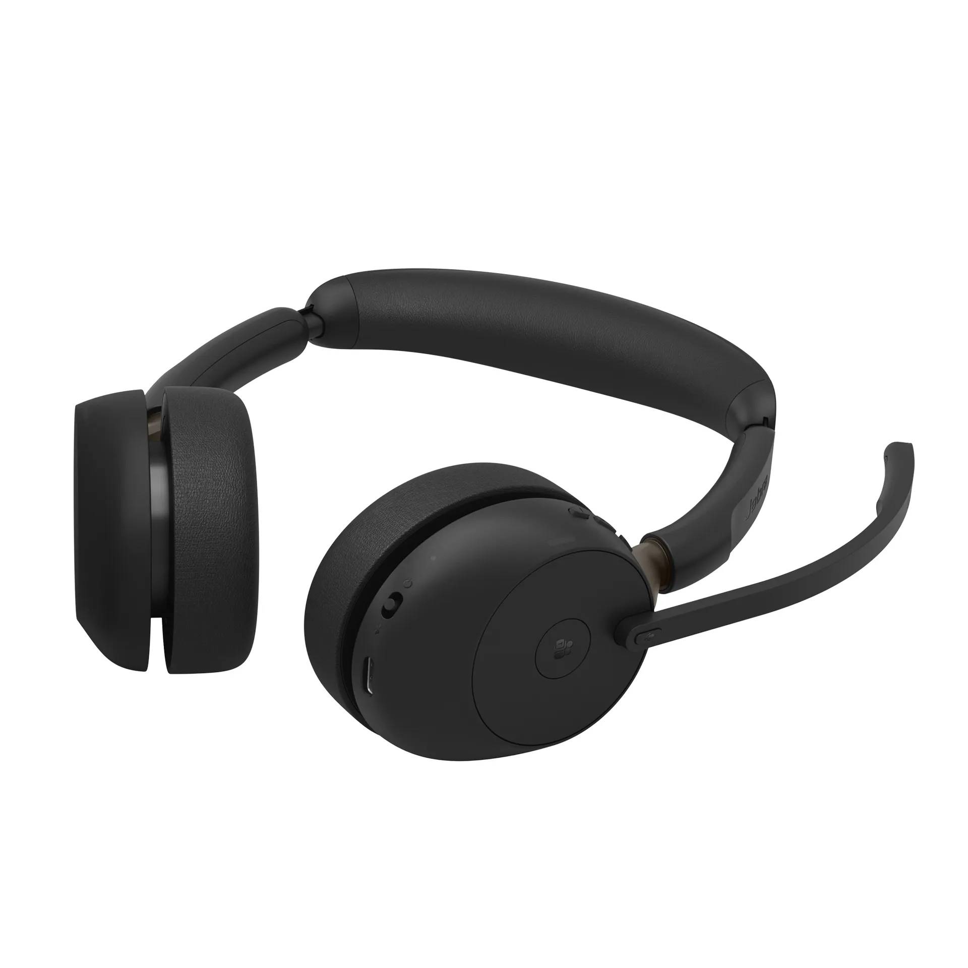 Jabra Evolve3 65 Stereo безжични стерео слушалки с ANC, LINK 390a, MS, черни - Image 4