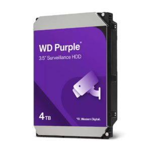 WD Purple 4TB CMR, 3.5'', 128MB, SATA 6Gbps