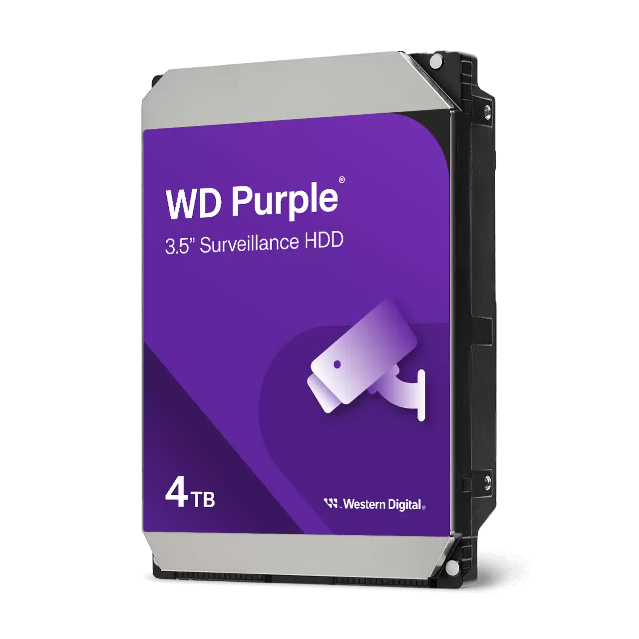 WD Purple 4TB CMR, 3.5'', 128MB, SATA 6Gbps