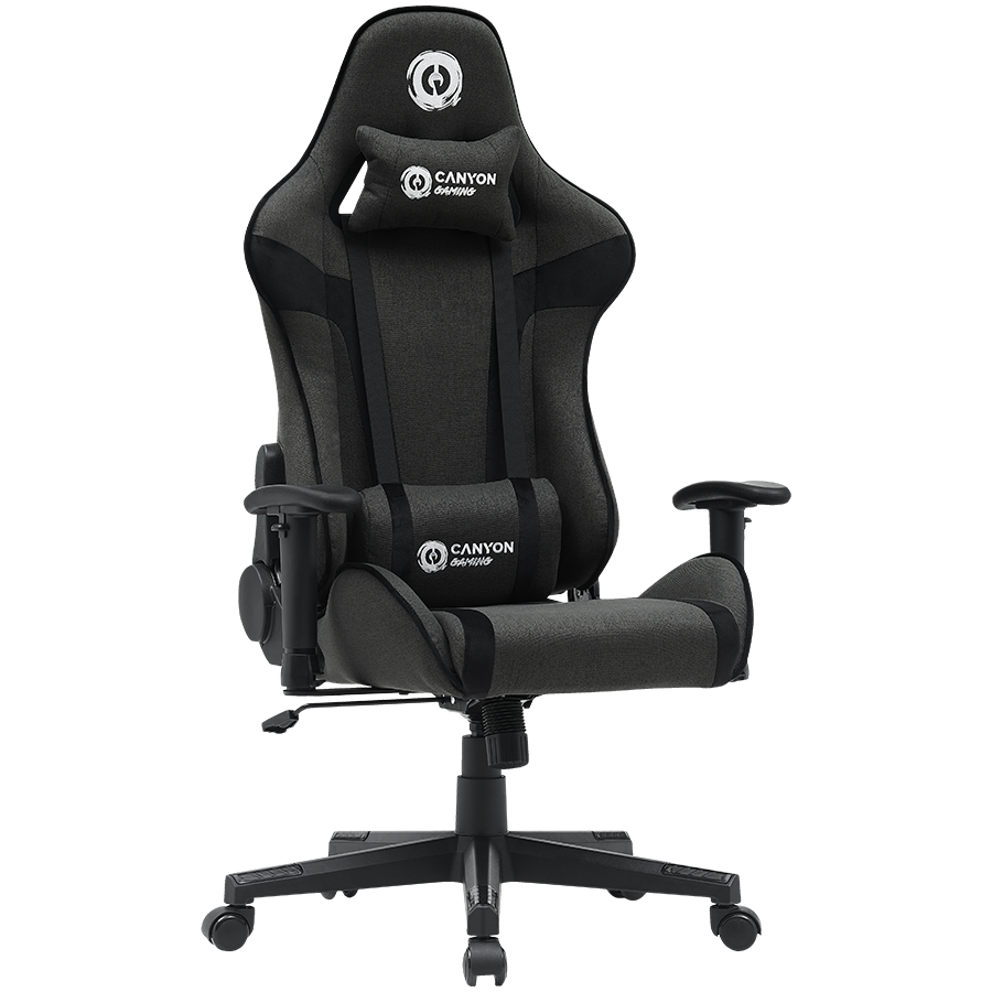 CANYON gaming chair Crest FCH01 Fabric Grey - Image 2