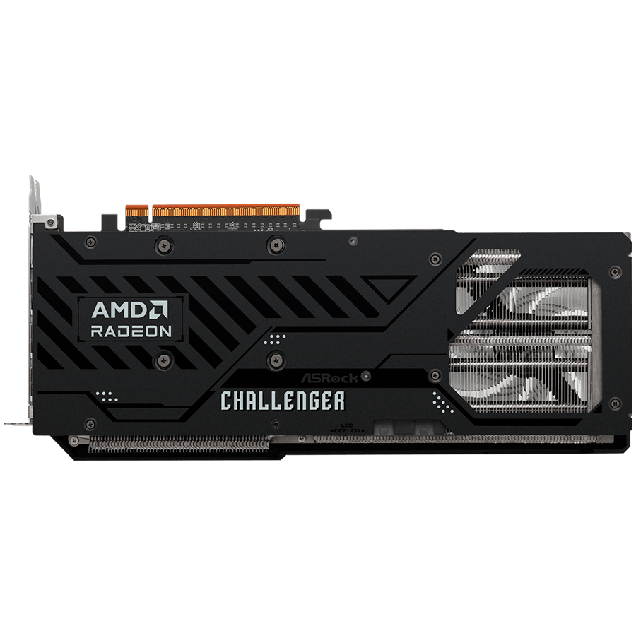 ASROCK Video Card AMD Radeon RX 9070 Challenger 16GB GDDR6 256-bit HDMI 3x DP - Image 5