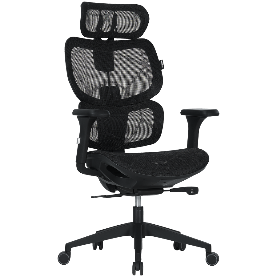 CANYON gaming chair Ventra MOCH01 Mesh Black - Image 2