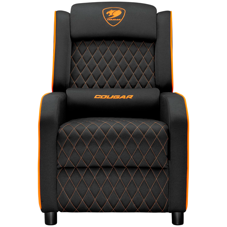 COUGAR RANGER ONE Gaming Sofa, Black-Orange - Image 2
