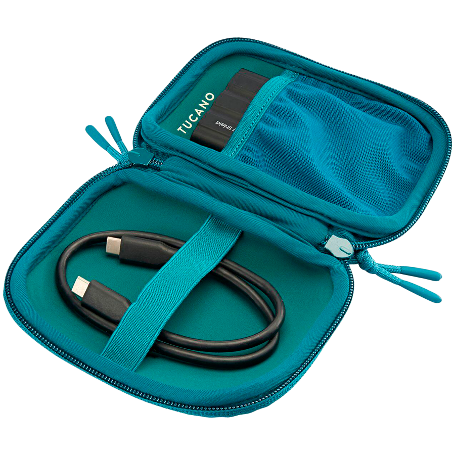 TUCANO TOPO HARD DISK POUCH, Blue - Image 4