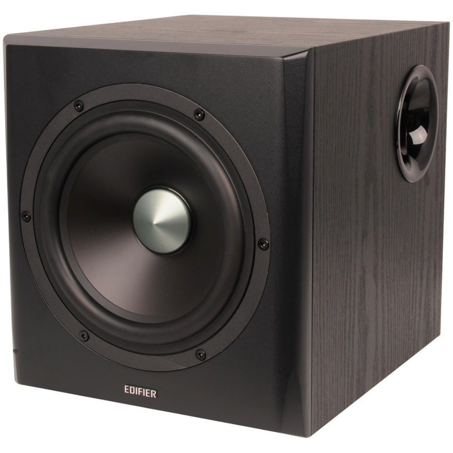 Edifier S351DB 2.1 Audio System, BT V5.1, Optical, Coaxial, RCA, 8-inch Subwoofer, 3.5-inch Drivers, 0.75-inch Tweeters, 150W (RMS), Control Knobs and Remote Control, Black - Image 4
