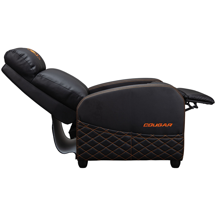 COUGAR RANGER ELITE Gamig Sofa Black-Orange - Image 4