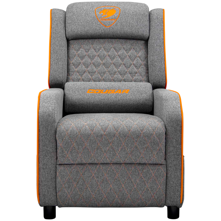 COUGAR RANGER ONE Gaming Sofa, Grey-Orange - Image 2