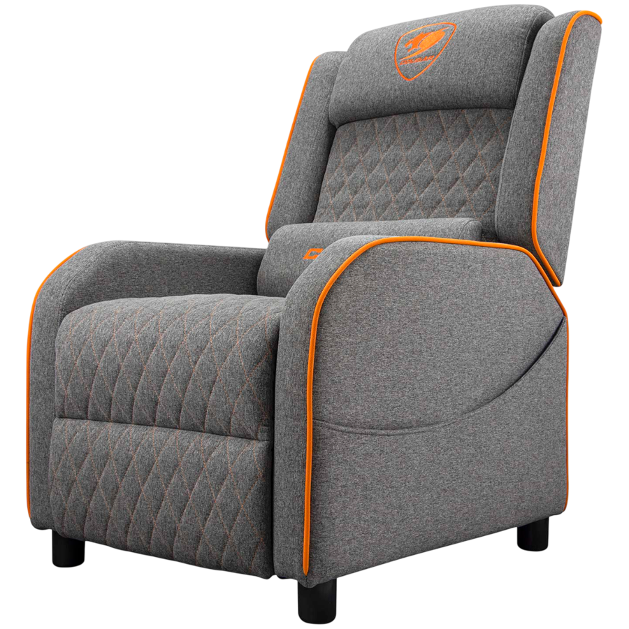 COUGAR RANGER ONE Gaming Sofa, Grey-Orange - Image 3