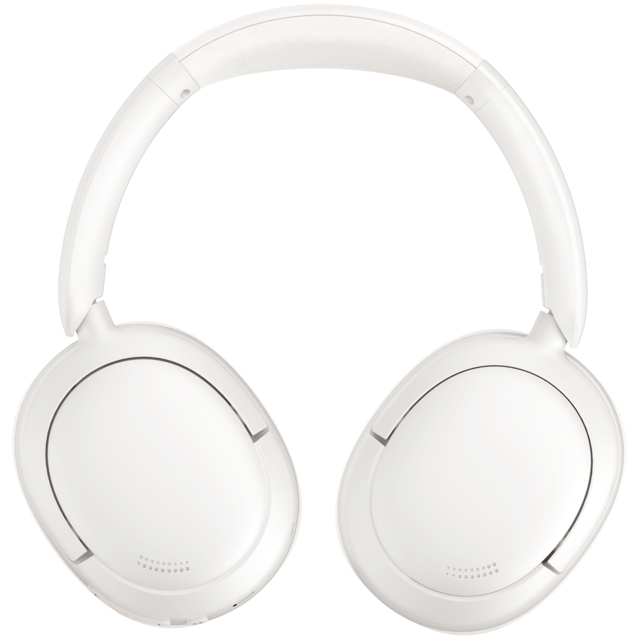 Edifier W800BT SE Wireless Over-Ear Headphones, 40mm Dynamic Titanium-Coated Drivers, BT V5.4, Multipoint Connection, AI Call Noise Reduction, Up To 45H Battery, USB-C, White - Image 4