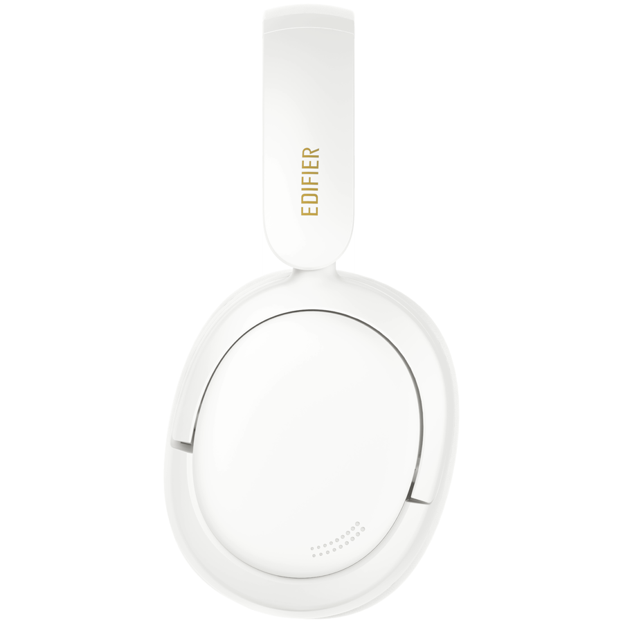 Edifier W800BT SE Wireless Over-Ear Headphones, 40mm Dynamic Titanium-Coated Drivers, BT V5.4, Multipoint Connection, AI Call Noise Reduction, Up To 45H Battery, USB-C, White - Image 5